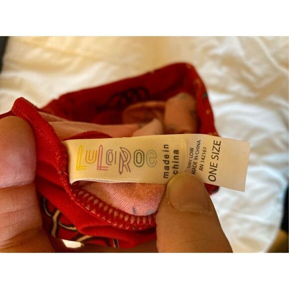 LuLaRoe Fourth of July/Americana One Size Leggings(D12) - Picture 3 of 4